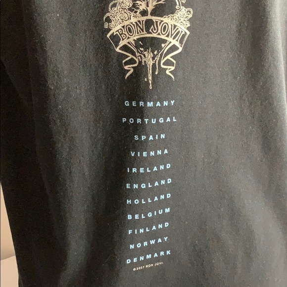 Bon Jovi Tour Shirt 2008 Lost Highway - Picture 5 of 7